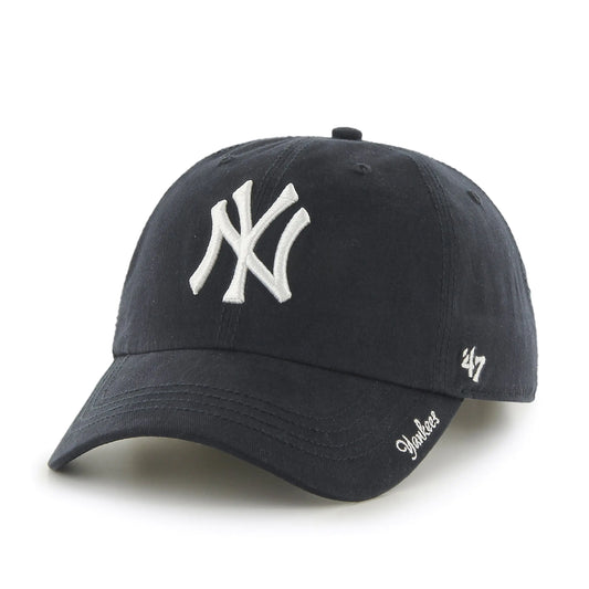 47 MLB NY Yankees Women's Navy Miata Clean Up Hat - FLIPEEKS