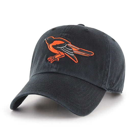 Baltimore Orioles Cooperstown Classic Cap - Black - FLIPEEKS